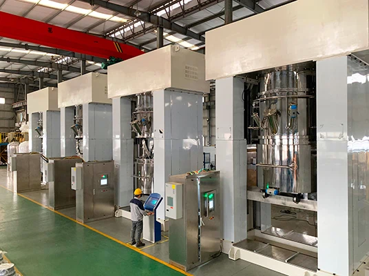 industrial double planetary mixer for battery slurry high-vacuum battery slurry double planetary mixer