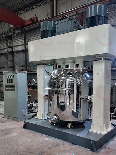 industrial high-precision triple shaft mixer with advanced vacuum system high-precision triple shaft mixer for high-viscosity vacuum mixing