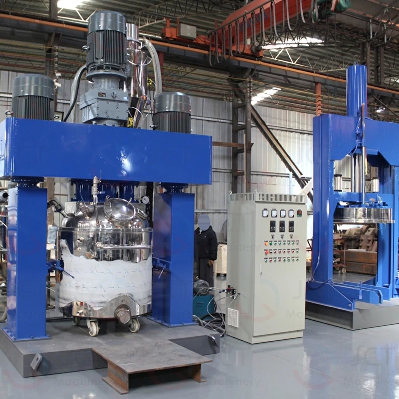 Triple Shaft Mixer With Automatic Feeding System