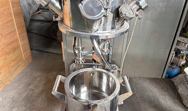planetary mixing system for high-viscosity cosmetic products double planetary mixing system for high-viscosity materials