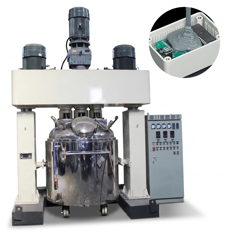 Potting Compound Triple Shaft Mixer