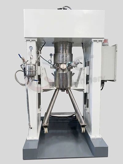JCT vertical kneader for high-viscosity thermal conductive silicone grease and heat-dissipation paste exterior view of thermal silicone grease vertical kneader