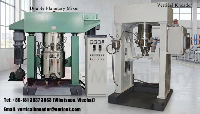 direct manufacturer offering customization and material-based trial runs for vertical kneader and double planetary mixer In-house manufacturing of vertical kneader and double planetary mixer