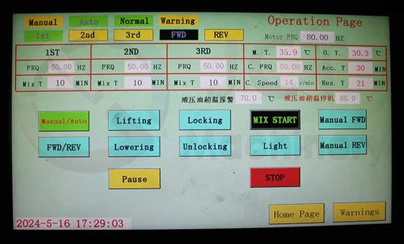 explosion-proof PLC remote control cabinet and through-wall control interface dedicated to pyrotechnic production