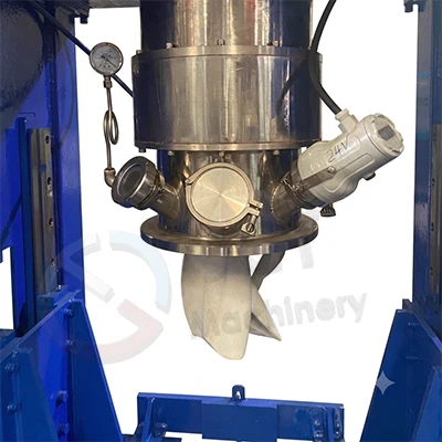 special coating treatment for vertical kneader blade surfaces